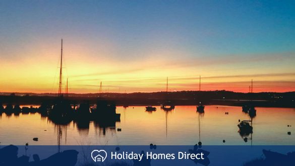 Alvor Harbour Sunset